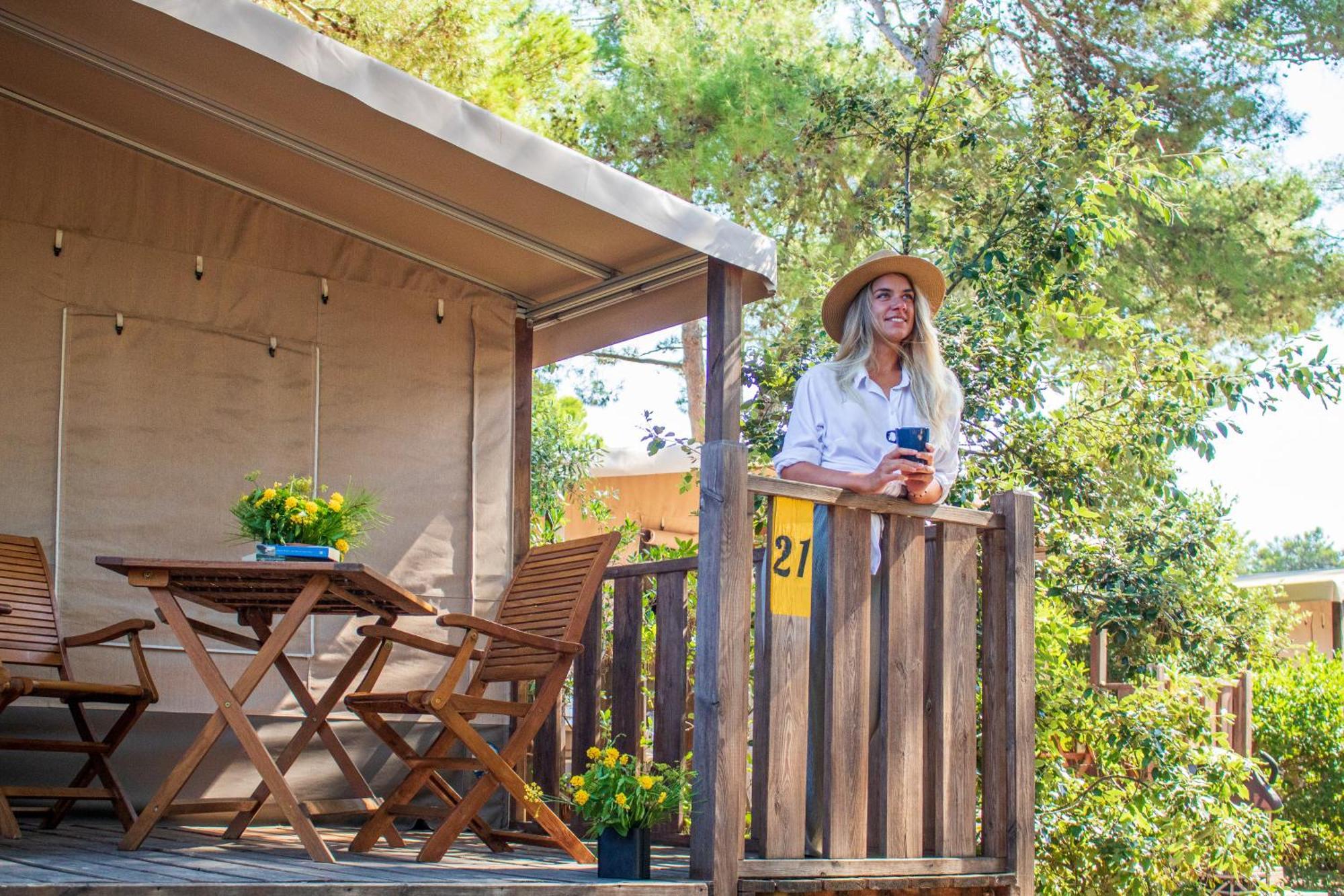 Zaton Holiday Resort Glamping Tents نين المظهر الخارجي الصورة